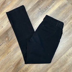 Women’s Gloria Vanderbilt Straight Leg Dress Pants, Size 6, Black